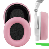 赛睿 粉色款 Arctis 7头戴式 Geekria耳机海绵套适用SteelSeries 蛋白皮 寒冰 耳机棉 耳机套