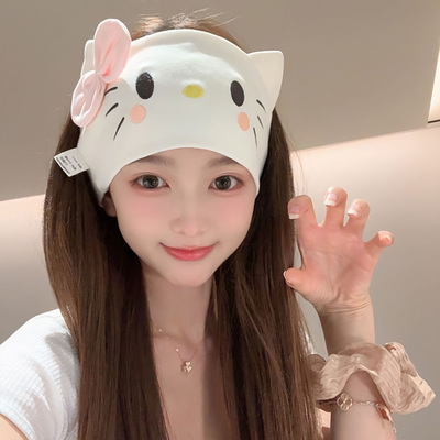 月子发带头巾孕妇产后春秋薄款