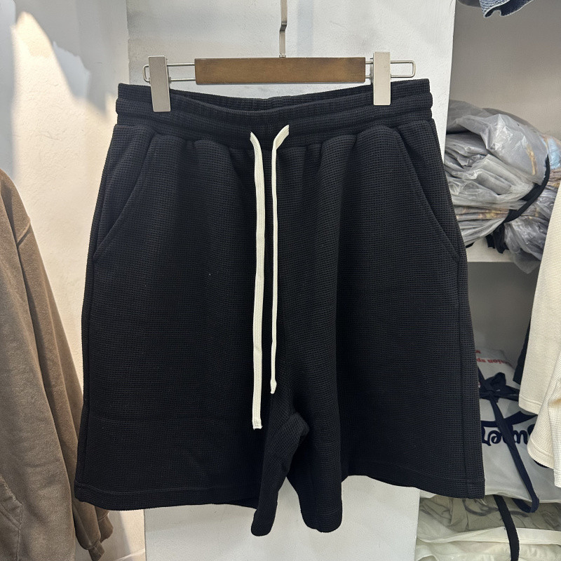 2026夏季新款美式潮牌fgss纯色男女宽松oversize休闲短裤五分裤