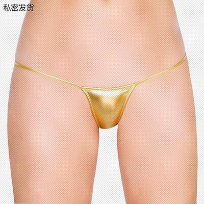 2024款丁字裤女漆皮内裤