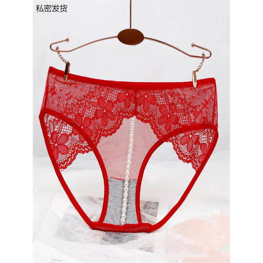 新款黑色诱惑内裤女生蕾