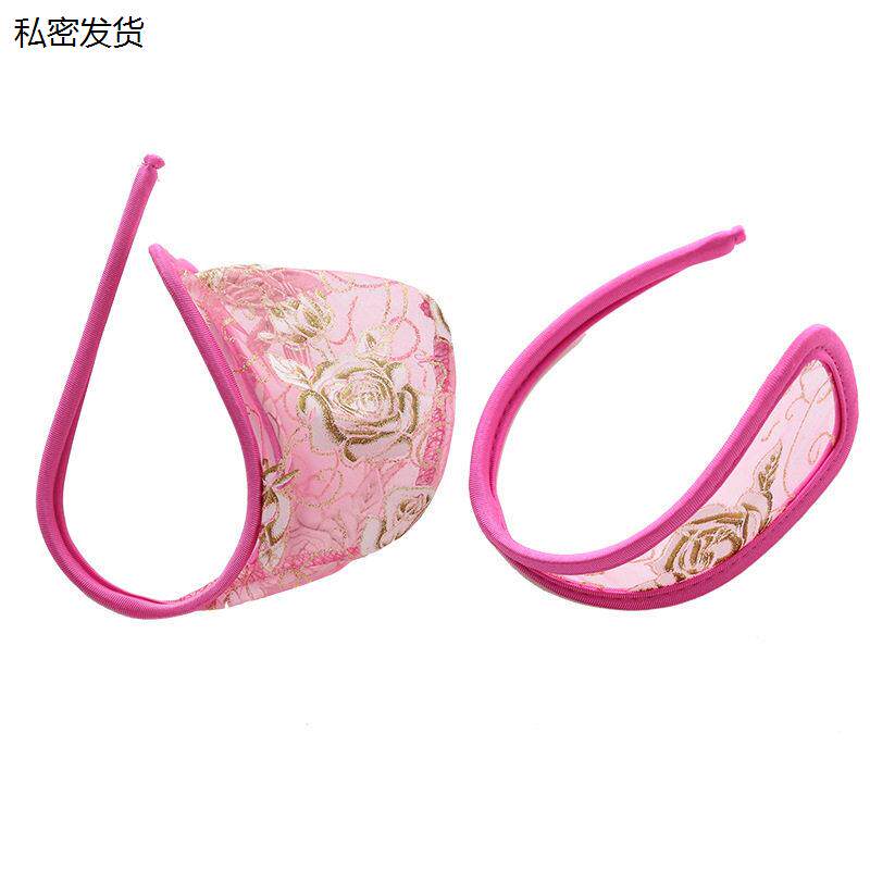 【私发】男女均可使用隐形C字裤内裤透明蕾丝情侣内裤套装丁字裤