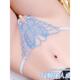 低腰蝴蝶刺绣细带镂空网纱三角裤 女士内裤 性感蕾丝2025年丁字T裤