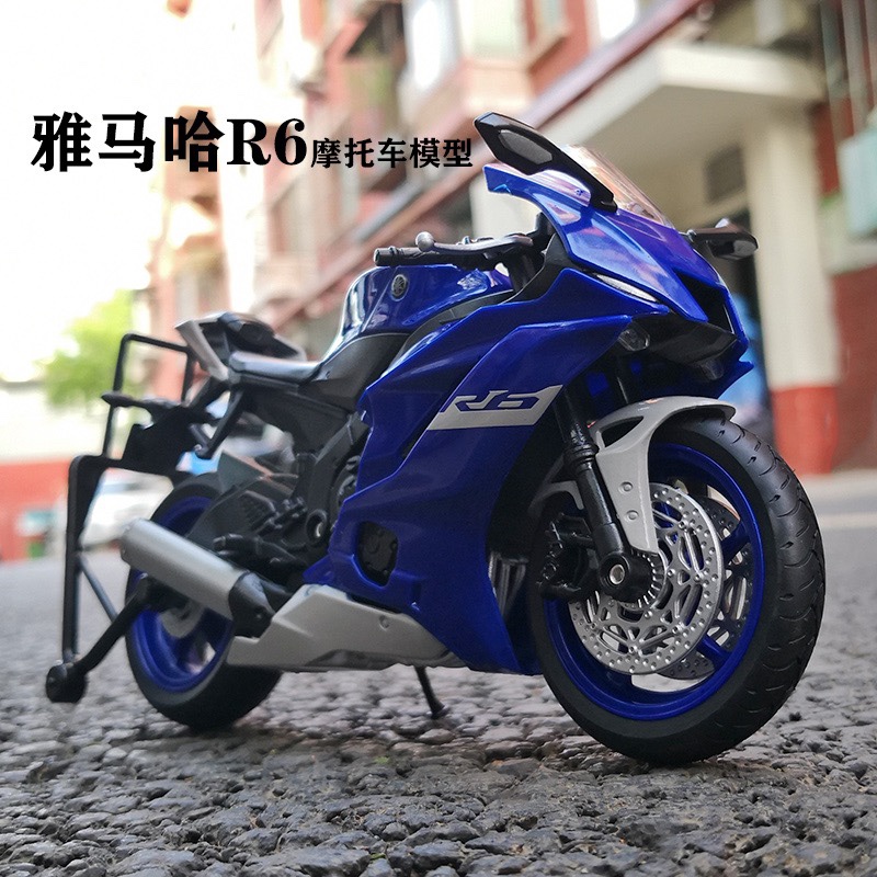 威利WELLY1:12雅马哈2020款YAMAHA YZF-R6重机摩托