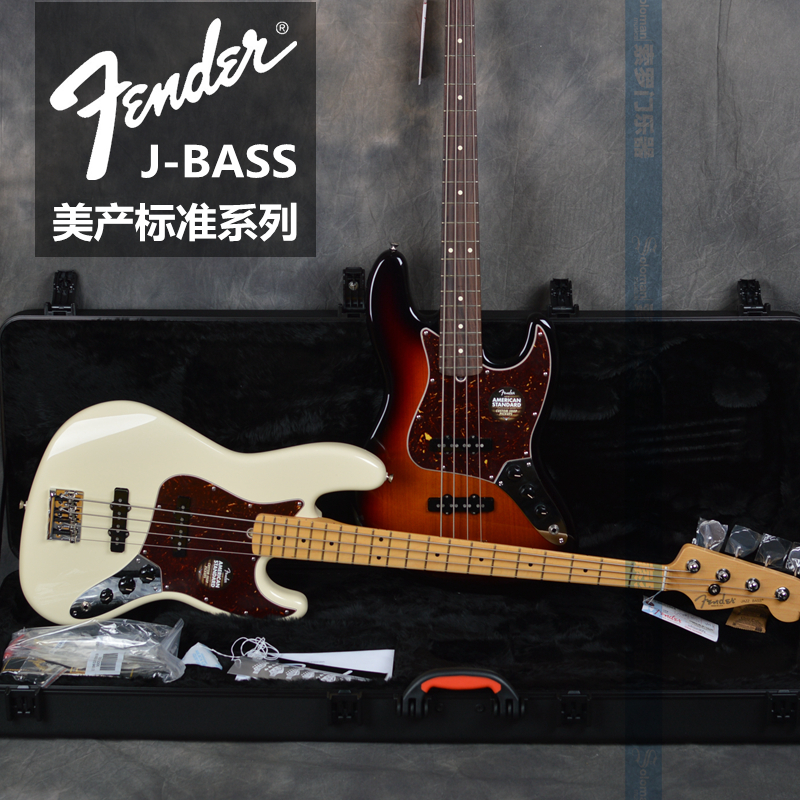 Fender芬达贝斯Bass J系列 019-3700 3702 正品行货 乐器/吉他/钢琴/配件 贝司-电贝司 原图主图