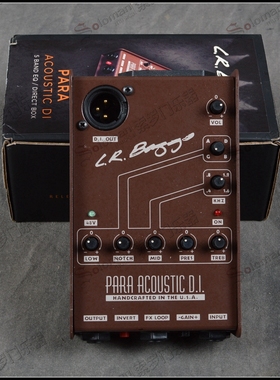 LR美产电箱吉他前级DI盒 放大器L.R.Baggs LR PARA 正品行货