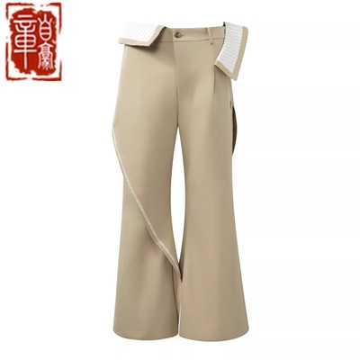 OrisonMorgana手缝水钻休闲裤