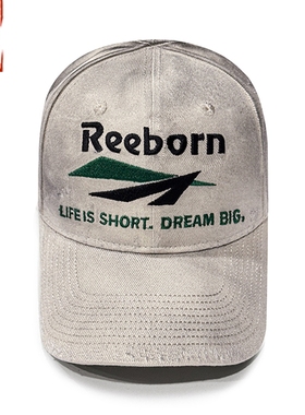 章自豪False Perception水洗抹脏做旧褪色刺绣棒球帽鸭舌帽遮阳帽