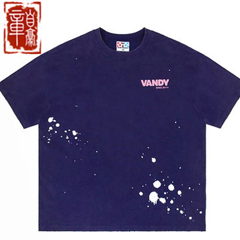 【章自豪】VandyThePink 26SS 油漆花束短袖T恤 男女同款 夏季tee