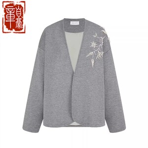 OrisonMorgana木槿花开衫夹克