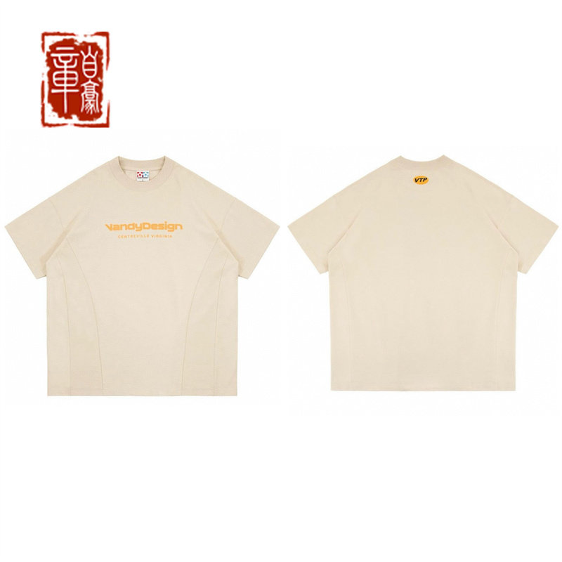 VANDYTHEPINK 24SS Vandy Design Tee 简约素色短袖T恤