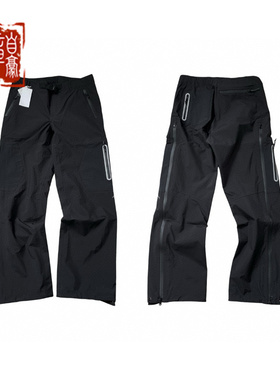 RUMSUGAR PROJECT M03户外滑雪防水防风登山潮流拉链硬壳冲锋裤