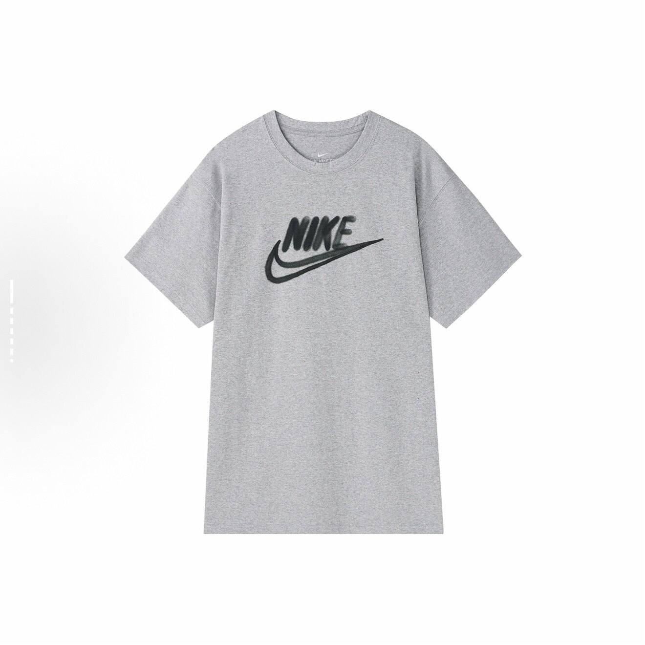 Nike日本限定 涂鸦Logo印花短袖 落肩袖T恤