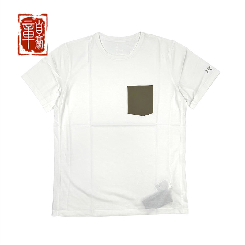 Arcteryx始祖鸟 Eris T-Shirt 胸口口袋印花短袖T恤 25217