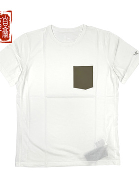 Arcteryx始祖鸟 Eris T-Shirt 胸口口袋印花短袖T恤 25217