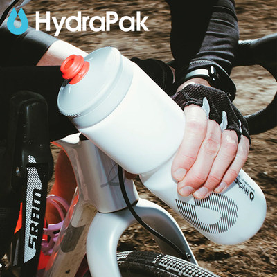 美国Hydrapak便携式骑行软水壶单层补水隔热运动户外骑车保温保冷
