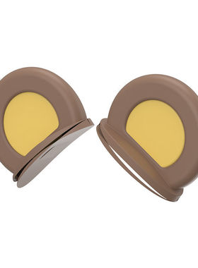 可爱耳朵头盔装饰品个性电动车车灯配件配饰网红猫耳朵硅胶无痕贴