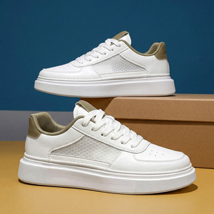 48小白鞋 夏季 47加宽加大休闲运动鞋 46网面透气休闲板鞋 特大码 男鞋