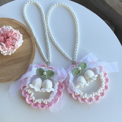 粉系风铃花成品DIY解闷送闺蜜