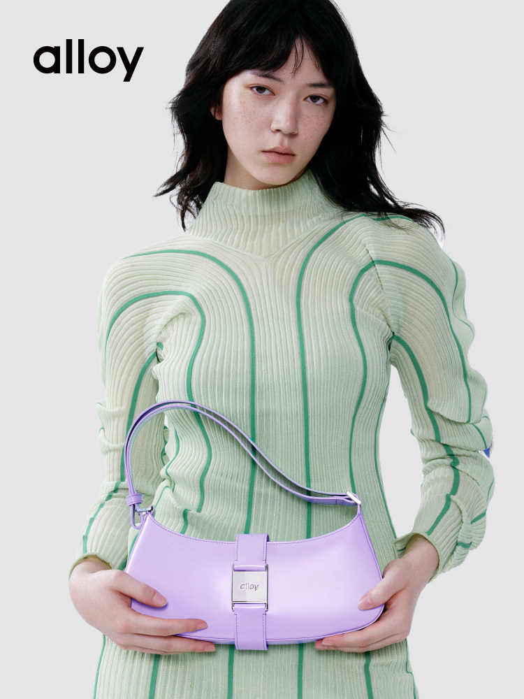 alloy Leji 2022 new leather cat head bag one-shoulder portable underarm bag niche fashion all-match trendy bag