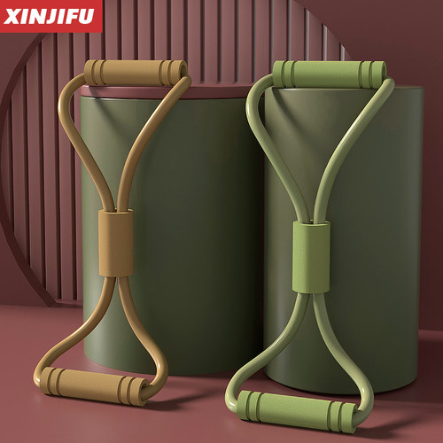 弹力带女开肩美背神器8字拉力器