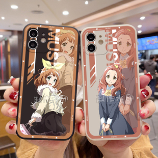 中川夏纪吹响上低音号吉川优子高坂丽奈手机壳直边古董白黑软壳适用OPPO苹果华为小米vivo红米荣耀IQOO真我