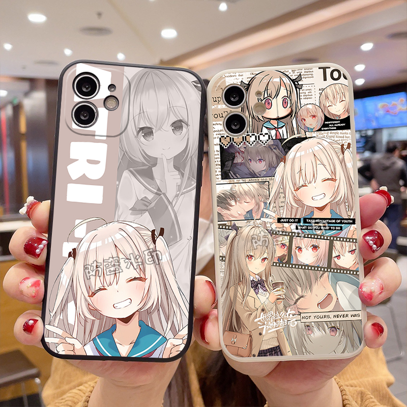 亚托莉我挚爱的时光手机壳定制适用OPPOreno9苹果15华为p70小米13