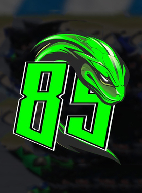 个性创意王一博明星同款TRACER贴纸85号摩托车贴纸行李箱油箱盖贴