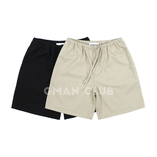 夏季 松紧腰抽绳宽松休闲西裤 男士 工装 FotiGmanClub 短裤 Row风格