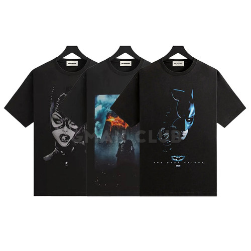 FotiGmanClub KITH Batman蝙蝠侠漫威人物印花全棉宽松短袖TEE恤