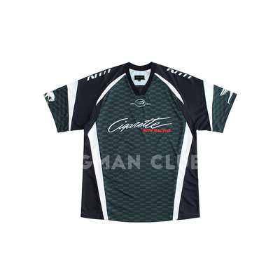 FotiGmanClub KITH 联名款复古球衣足球队服速干运动短袖TEE恤