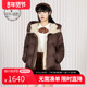 百搭保暖咖啡色羽绒服DH254G90992T 新款 HARRY 迪哈利2025冬季