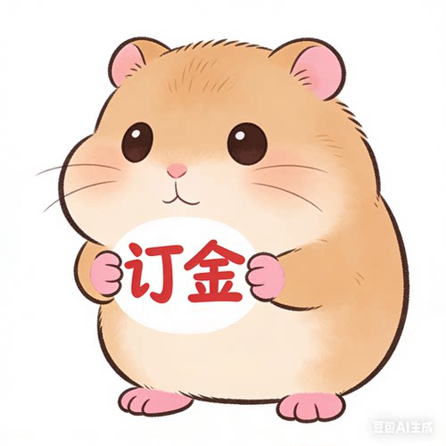 坎贝尔金丝熊订金，是提前预订花色的订金不是全款，订金可退。