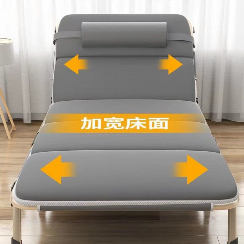 折叠床单人办公室午休床便携式躺椅子医院简易午睡床行军