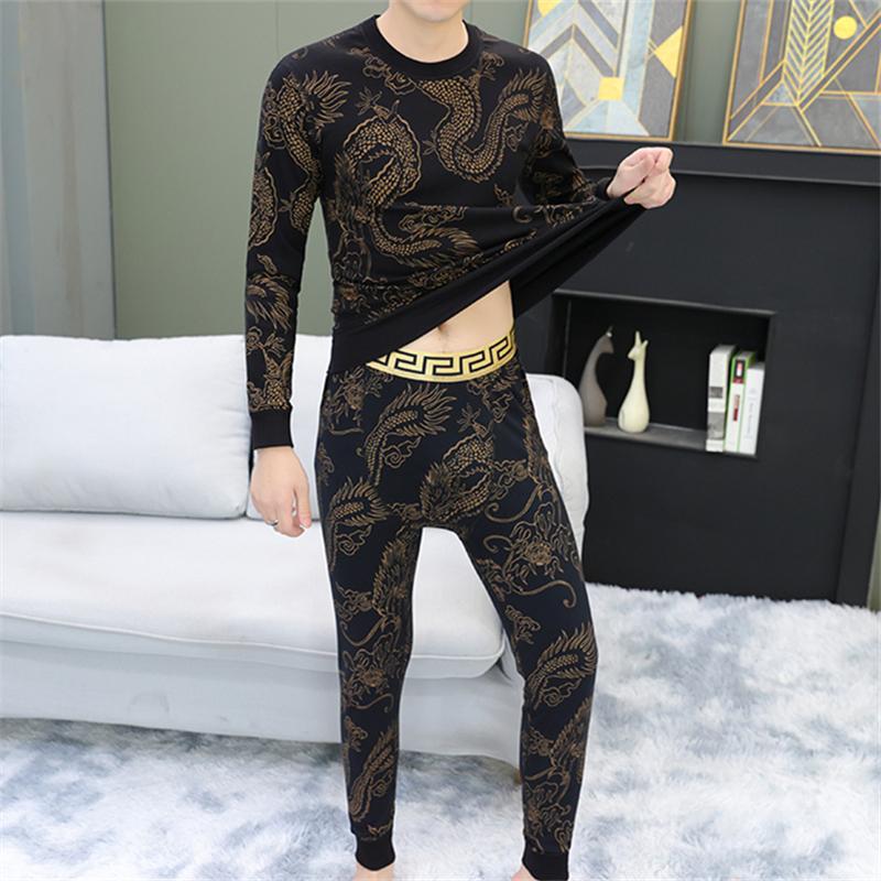 率动2024秋冬季男士保暖套装