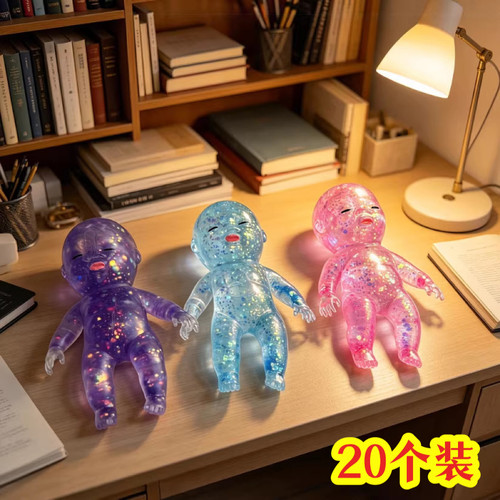 儿童解压玩具网红娜塔莎黑娃捏捏