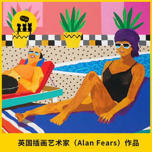 英国插画艺术家艾伦 1336 图片作品 Alan Fears 菲尔斯
