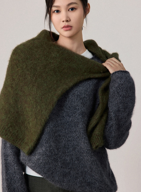 Forme Tome 宽松羊绒羊毛毛衣保暖随性松弛感