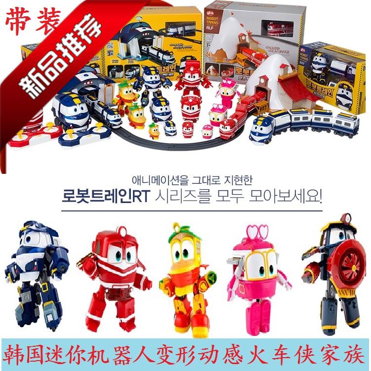 韩国迷你机器人鸭子家族火车