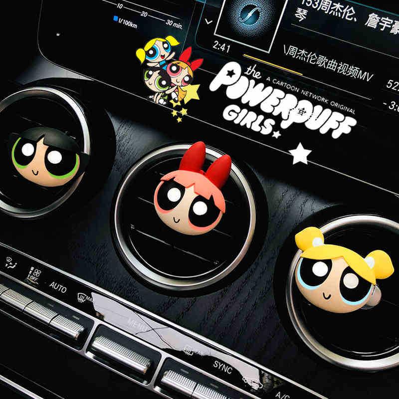 可爱卡通女孩汽车香水