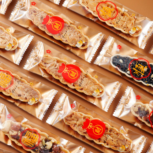 糯米船包装袋加厚零食饼干机封袋