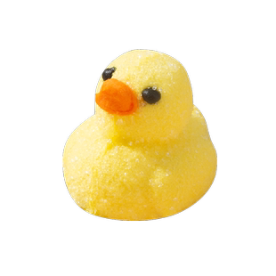 3D立体小黄鸭棉花糖上岸躺平鸭儿童节千层慕斯蛋糕烘焙装饰摆件甜