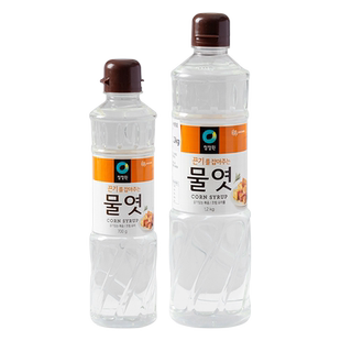 韩国清净园水怡玉米糖浆食用麦芽糖浆进口烘焙家用麦芽糖稀牛轧糖