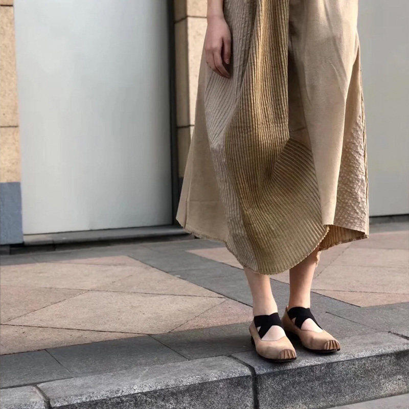 【冬哥家】方头芭蕾鞋女