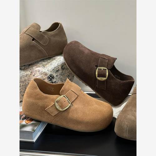 厚底增高勃肯鞋女2025新