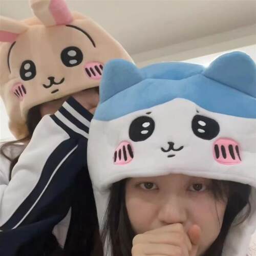 Chiikawa吉伊卡哇乌萨奇毛绒头套