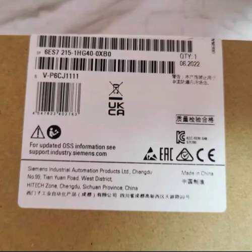 议价6ES7215-1HG40-0XB0全新原装CPU12