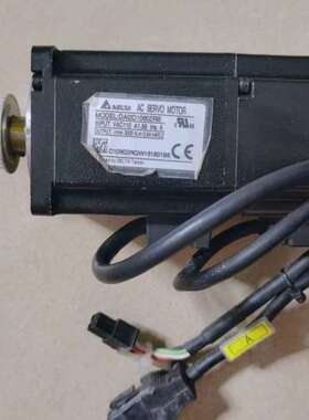 议价台达伺服电机型号:DAl2C10602RS 0.2KW正常拆