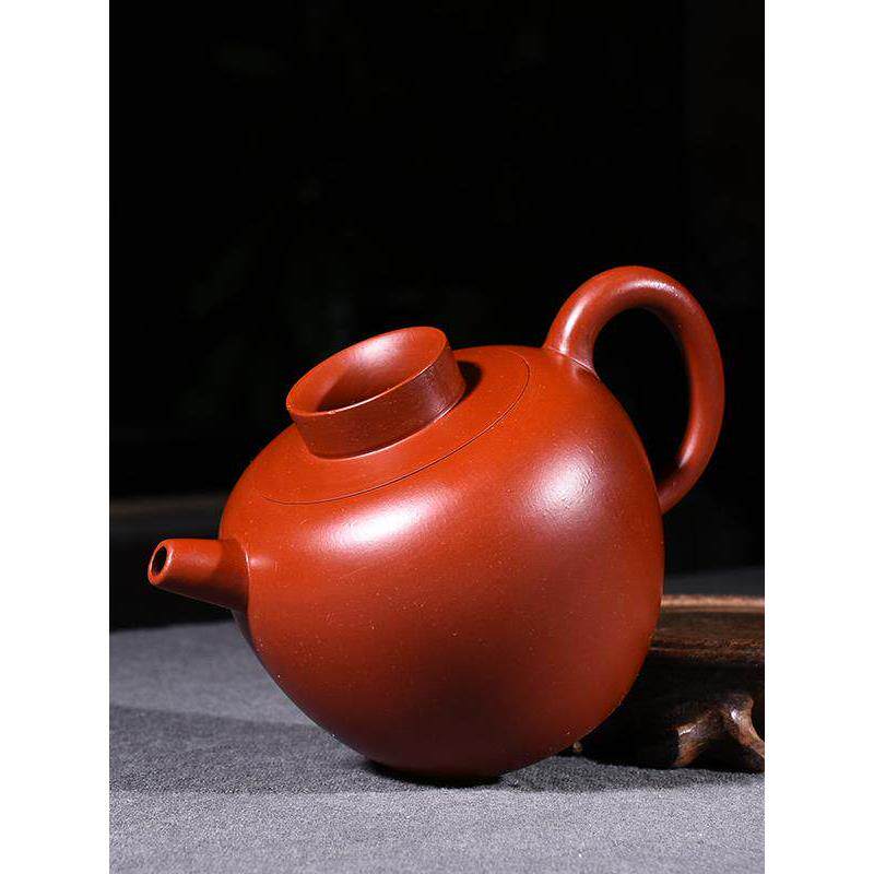 宜兴紫砂壶纯手工原料大红袍准尼壶家用泡茶茶壶茶具