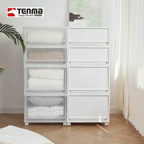 Tenma天马fits收纳箱组合式收纳抽屉柜FC50家用衣服收纳柜整理箱